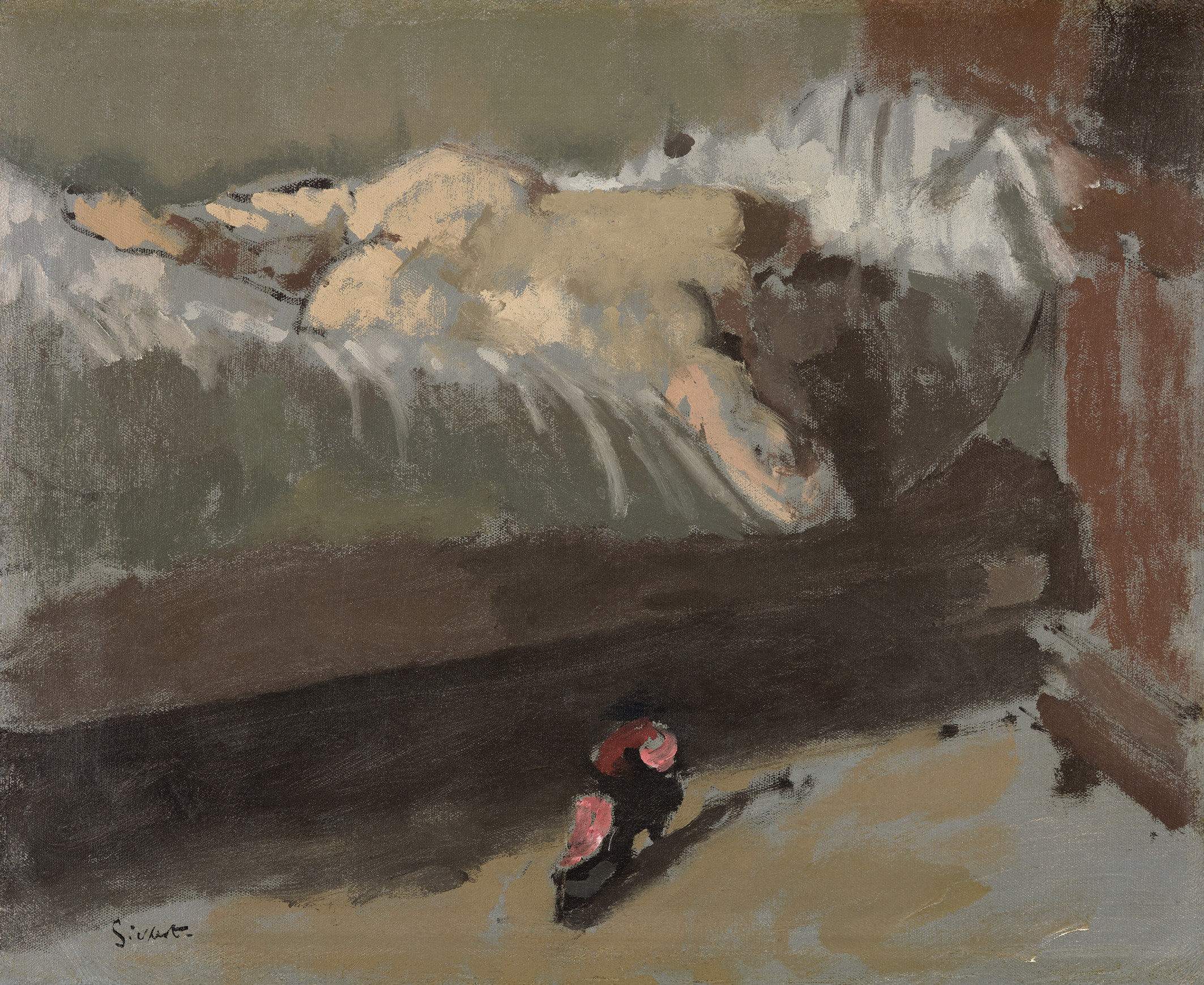 WALTER RICHARD SICKERT, "The Rose Shoe", Privatsammlung, Toronto, Kanada