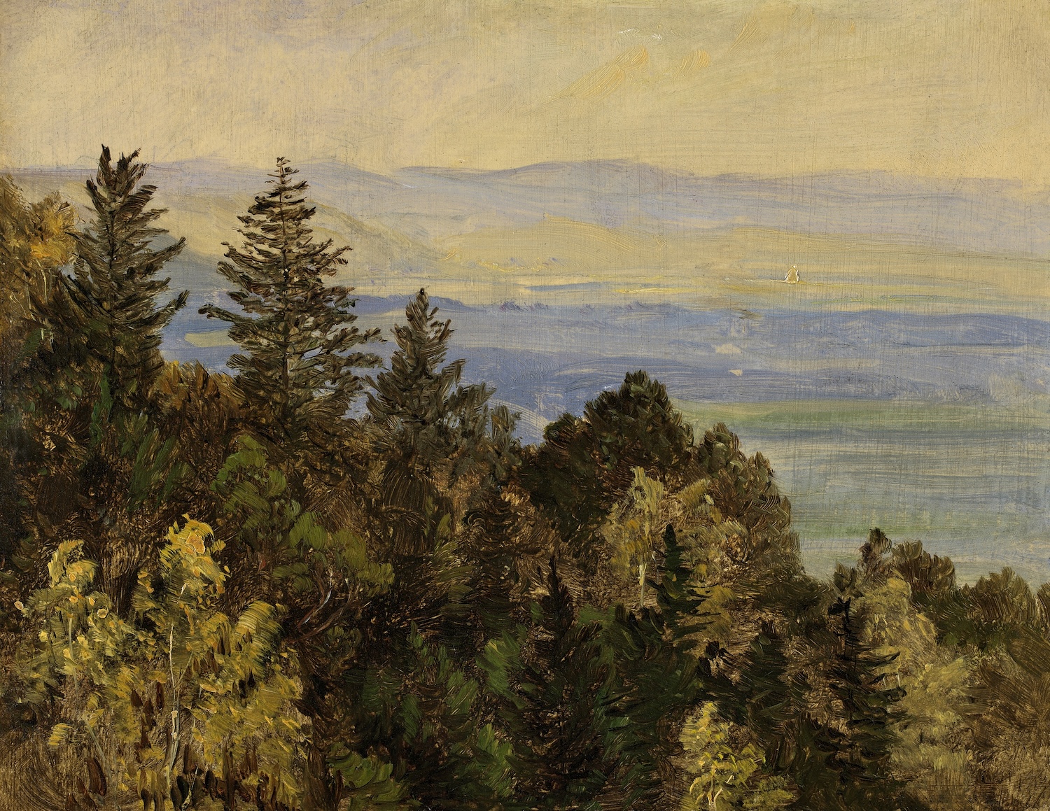 CARL GUSTAV CARUS, Herbst in Hosterwitz, Privatsammlung, Tokyo, Japan